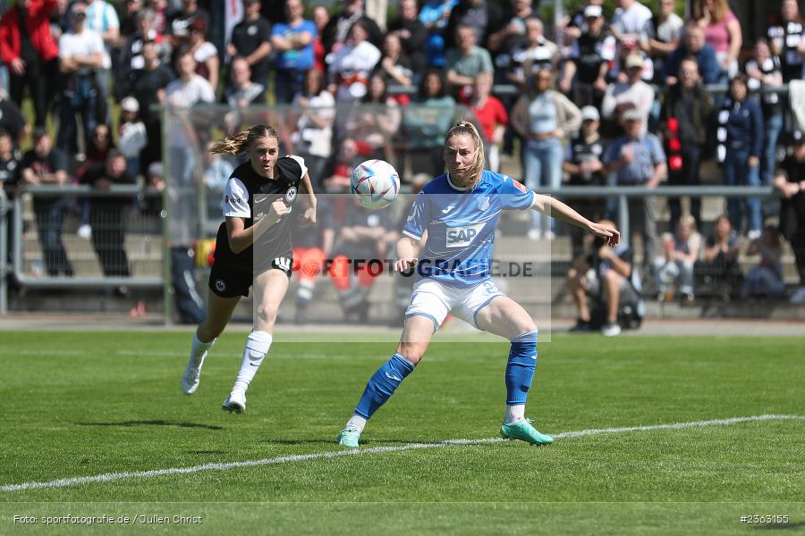 Sarai Linder, Stadion am Brentanobad, Frankfurt, 30.04.2023, sport, action, Fussball, DFB, 18. Spieltag, FLYERALARM Frauen-Bundesliga, TSG, SGE, TSG Hoffenheim, Eintracht Frankfurt - Bild-ID: 2363155 Sarai Linder, Stadion am Brentanobad, Frankfurt, 30.04.2023, sport, action, Fussball, DFB, 18. Spieltag, FLYERALARM Frauen-Bundesliga, TSG, SGE, TSG Hoffenheim, Eintracht Frankfurt - Bild-ID: 2363155