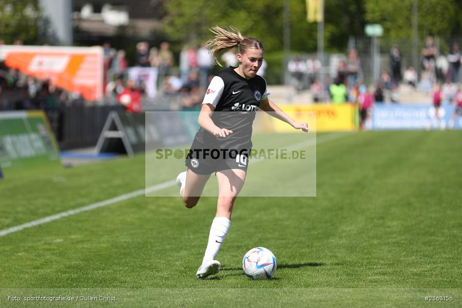 Laura Freigang, Stadion am Brentanobad, Frankfurt, 30.04.2023, sport, action, Fussball, DFB, 18. Spieltag, FLYERALARM Frauen-Bundesliga, TSG, SGE, TSG Hoffenheim, Eintracht Frankfurt - Bild-ID: 2363156 Laura Freigang, Stadion am Brentanobad, Frankfurt, 30.04.2023, sport, action, Fussball, DFB, 18. Spieltag, FLYERALARM Frauen-Bundesliga, TSG, SGE, TSG Hoffenheim, Eintracht Frankfurt - Bild-ID: 2363156
