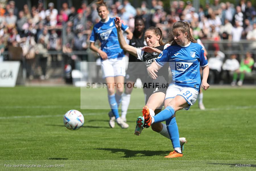 Jana Feldkamp, Stadion am Brentanobad, Frankfurt, 30.04.2023, sport, action, Fussball, DFB, 18. Spieltag, FLYERALARM Frauen-Bundesliga, TSG, SGE, TSG Hoffenheim, Eintracht Frankfurt - Bild-ID: 2363159 Jana Feldkamp, Stadion am Brentanobad, Frankfurt, 30.04.2023, sport, action, Fussball, DFB, 18. Spieltag, FLYERALARM Frauen-Bundesliga, TSG, SGE, TSG Hoffenheim, Eintracht Frankfurt - Bild-ID: 2363159