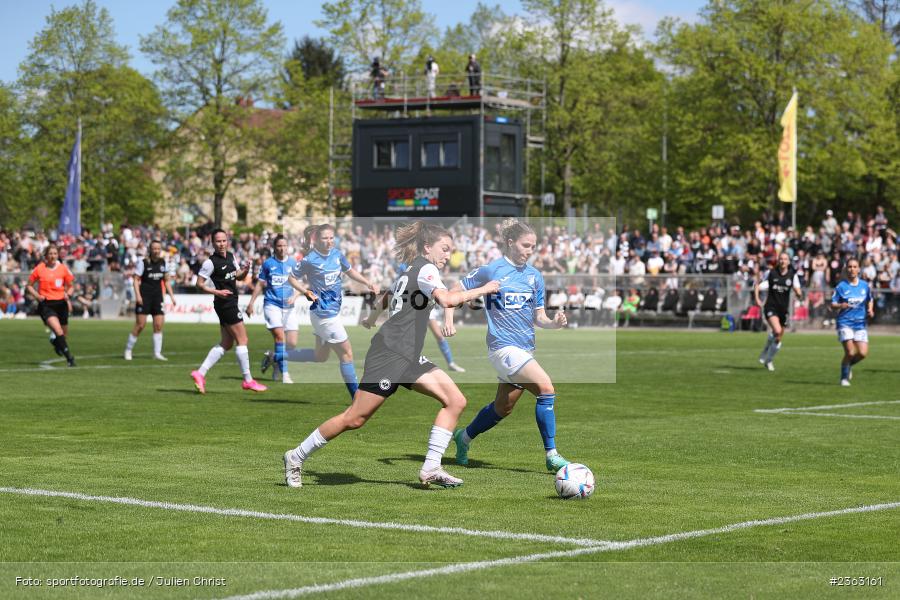 Barbara Dunst, Stadion am Brentanobad, Frankfurt, 30.04.2023, sport, action, Fussball, DFB, 18. Spieltag, FLYERALARM Frauen-Bundesliga, TSG, SGE, TSG Hoffenheim, Eintracht Frankfurt - Bild-ID: 2363161 Barbara Dunst, Stadion am Brentanobad, Frankfurt, 30.04.2023, sport, action, Fussball, DFB, 18. Spieltag, FLYERALARM Frauen-Bundesliga, TSG, SGE, TSG Hoffenheim, Eintracht Frankfurt - Bild-ID: 2363161