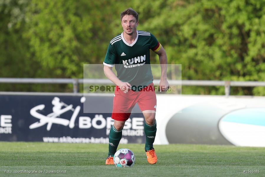 Louis Schäfer, Sportgelände, Karlburg, 04.05.2023, sport, action, Fussball, BFV, Kreisliga Würzburg, HOM, TSV, TSV Homburg, TSV Karlburg II - Bild-ID: 2363183 Louis Schäfer, Sportgelände, Karlburg, 04.05.2023, sport, action, Fussball, BFV, Kreisliga Würzburg, HOM, TSV, TSV Homburg, TSV Karlburg II - Bild-ID: 2363183
