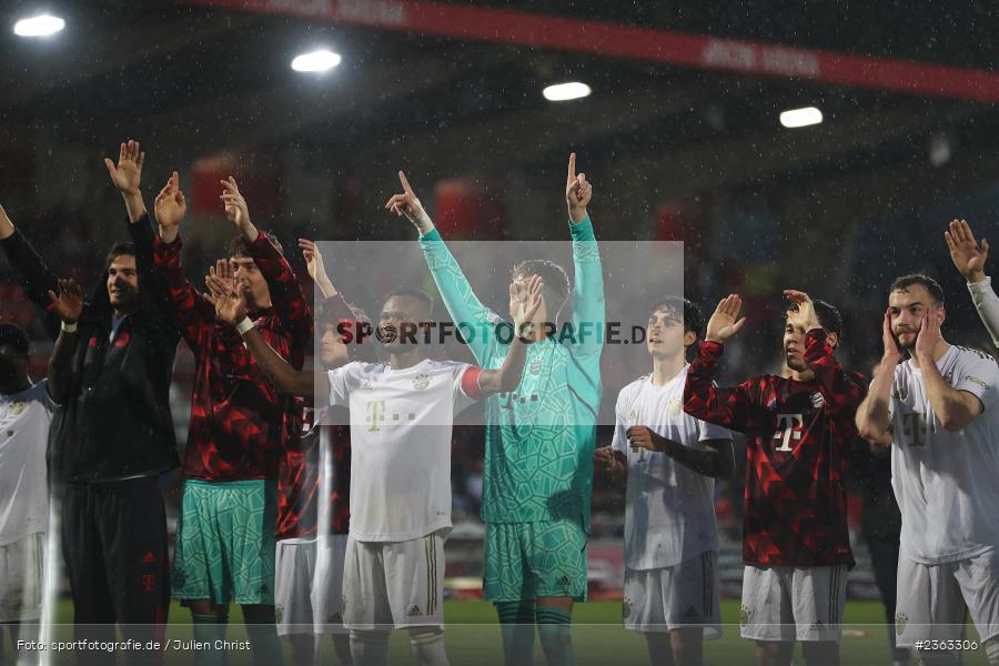 FLYERALARM Arena, Würzburg, 05.05.2023, sport, action, Fussball, BFV, 35. Spieltag, Regionalliga Bayern, FCB, FWK, FC Bayern München II, FC Würzburger Kickers - Bild-ID: 2363306 FLYERALARM Arena, Würzburg, 05.05.2023, sport, action, Fussball, BFV, 35. Spieltag, Regionalliga Bayern, FCB, FWK, FC Bayern München II, FC Würzburger Kickers - Bild-ID: 2363306