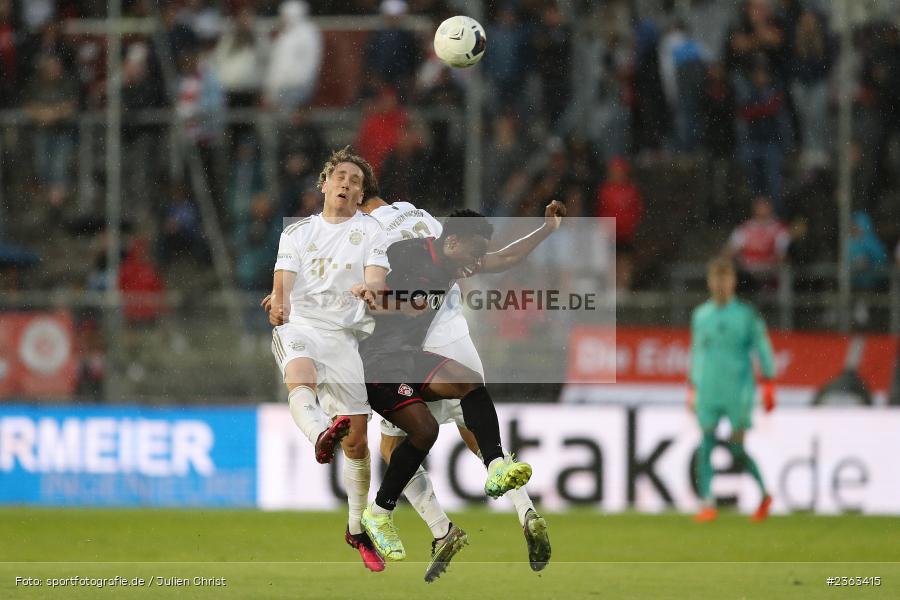 Benjika Caciel, FLYERALARM Arena, Würzburg, 05.05.2023, sport, action, Fussball, BFV, 35. Spieltag, Regionalliga Bayern, FCB, FWK, FC Bayern München II, FC Würzburger Kickers - Bild-ID: 2363415 Benjika Caciel, FLYERALARM Arena, Würzburg, 05.05.2023, sport, action, Fussball, BFV, 35. Spieltag, Regionalliga Bayern, FCB, FWK, FC Bayern München II, FC Würzburger Kickers - Bild-ID: 2363415