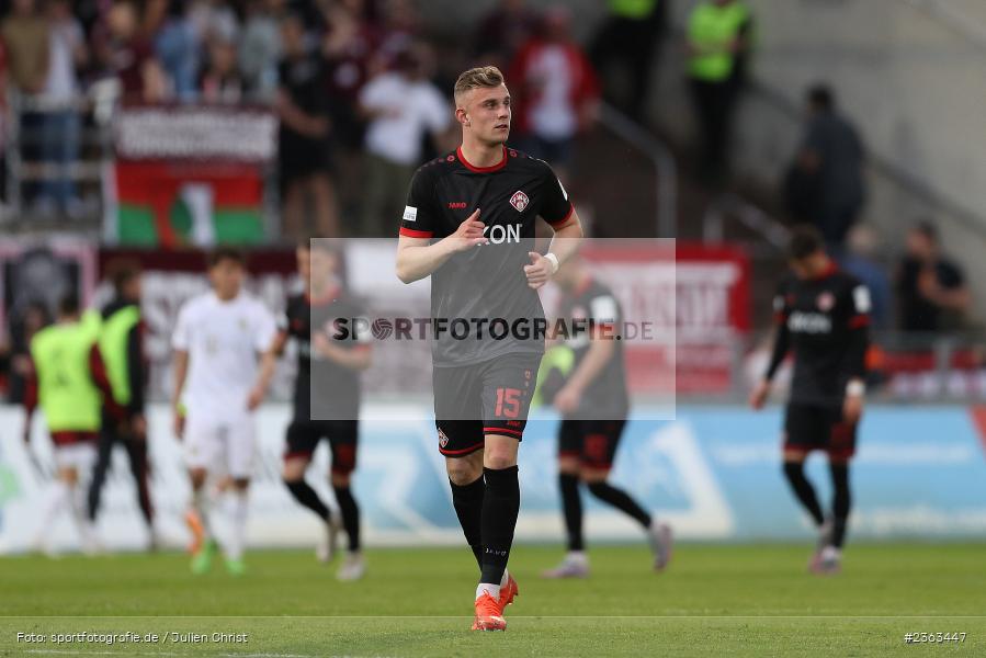 Felix Göttlicher, FLYERALARM Arena, Würzburg, 05.05.2023, sport, action, Fussball, BFV, 35. Spieltag, Regionalliga Bayern, FCB, FWK, FC Bayern München II, FC Würzburger Kickers - Bild-ID: 2363447 Felix Göttlicher, FLYERALARM Arena, Würzburg, 05.05.2023, sport, action, Fussball, BFV, 35. Spieltag, Regionalliga Bayern, FCB, FWK, FC Bayern München II, FC Würzburger Kickers - Bild-ID: 2363447