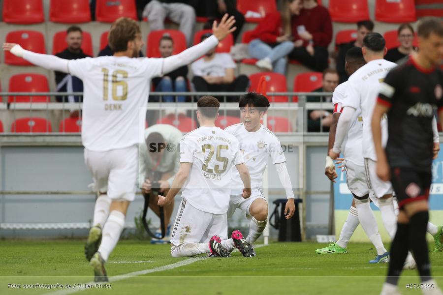 Taichi Fukui, FLYERALARM Arena, Würzburg, 05.05.2023, sport, action, Fussball, BFV, 35. Spieltag, Regionalliga Bayern, FCB, FWK, FC Bayern München II, FC Würzburger Kickers - Bild-ID: 2363460 Taichi Fukui, FLYERALARM Arena, Würzburg, 05.05.2023, sport, action, Fussball, BFV, 35. Spieltag, Regionalliga Bayern, FCB, FWK, FC Bayern München II, FC Würzburger Kickers - Bild-ID: 2363460