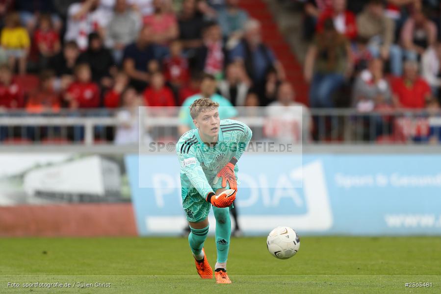 Johannes Schenk, FLYERALARM Arena, Würzburg, 05.05.2023, sport, action, Fussball, BFV, 35. Spieltag, Regionalliga Bayern, FCB, FWK, FC Bayern München II, FC Würzburger Kickers - Bild-ID: 2363481 Johannes Schenk, FLYERALARM Arena, Würzburg, 05.05.2023, sport, action, Fussball, BFV, 35. Spieltag, Regionalliga Bayern, FCB, FWK, FC Bayern München II, FC Würzburger Kickers - Bild-ID: 2363481