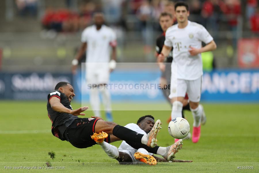 Fabrice Montcheu, FLYERALARM Arena, Würzburg, 05.05.2023, sport, action, Fussball, BFV, 35. Spieltag, Regionalliga Bayern, FCB, FWK, FC Bayern München II, FC Würzburger Kickers - Bild-ID: 2363503