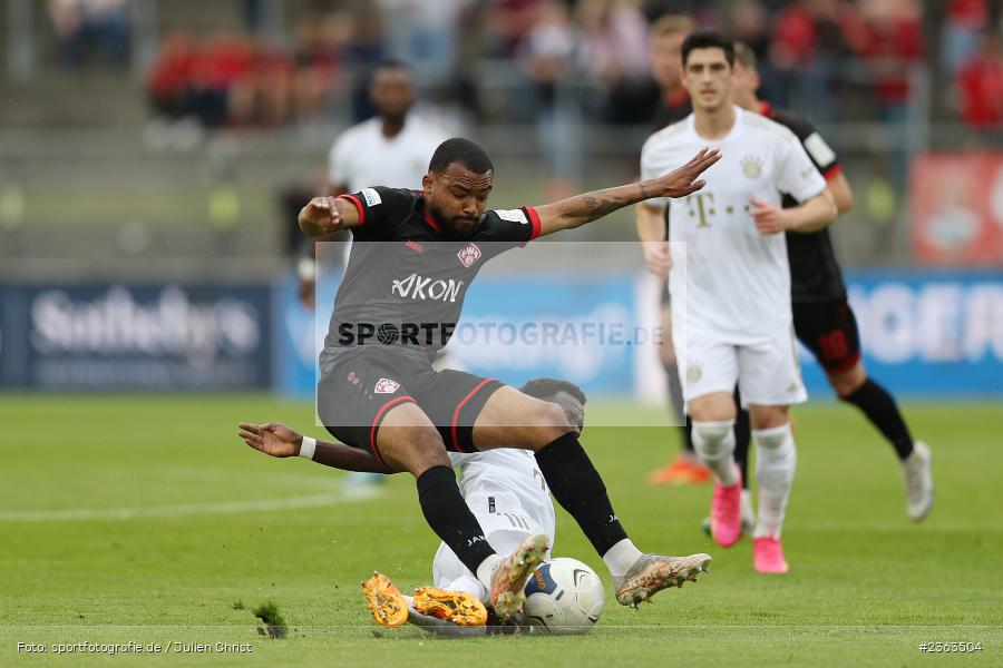 Fabrice Montcheu, FLYERALARM Arena, Würzburg, 05.05.2023, sport, action, Fussball, BFV, 35. Spieltag, Regionalliga Bayern, FCB, FWK, FC Bayern München II, FC Würzburger Kickers - Bild-ID: 2363504