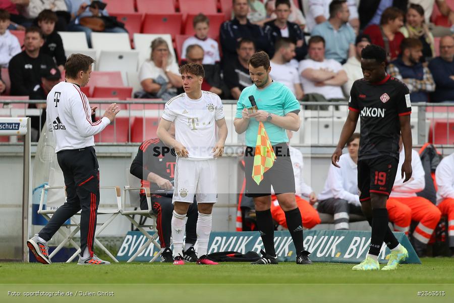 Jonas Kehl, FLYERALARM Arena, Würzburg, 05.05.2023, sport, action, Fussball, BFV, 35. Spieltag, Regionalliga Bayern, FCB, FWK, FC Bayern München II, FC Würzburger Kickers - Bild-ID: 2363513