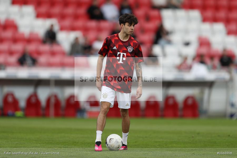 Lucas Fernando Copado Schrobenhauser, FLYERALARM Arena, Würzburg, 05.05.2023, sport, action, Fussball, BFV, 35. Spieltag, Regionalliga Bayern, FCB, FWK, FC Bayern München II, FC Würzburger Kickers - Bild-ID: 2363558 Lucas Fernando Copado Schrobenhauser, FLYERALARM Arena, Würzburg, 05.05.2023, sport, action, Fussball, BFV, 35. Spieltag, Regionalliga Bayern, FCB, FWK, FC Bayern München II, FC Würzburger Kickers - Bild-ID: 2363558