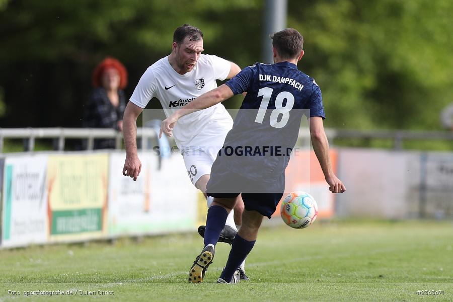 Maurice Kübert, Sportgelände, Karlburg, 06.05.2023, sport, action, Fussball, BFV, 35. Spieltag, Landesliga Nordwest, DJK, TSV, DJK Dampfach, TSV Karlburg - Bild-ID: 2363671 Maurice Kübert, Sportgelände, Karlburg, 06.05.2023, sport, action, Fussball, BFV, 35. Spieltag, Landesliga Nordwest, DJK, TSV, DJK Dampfach, TSV Karlburg - Bild-ID: 2363671