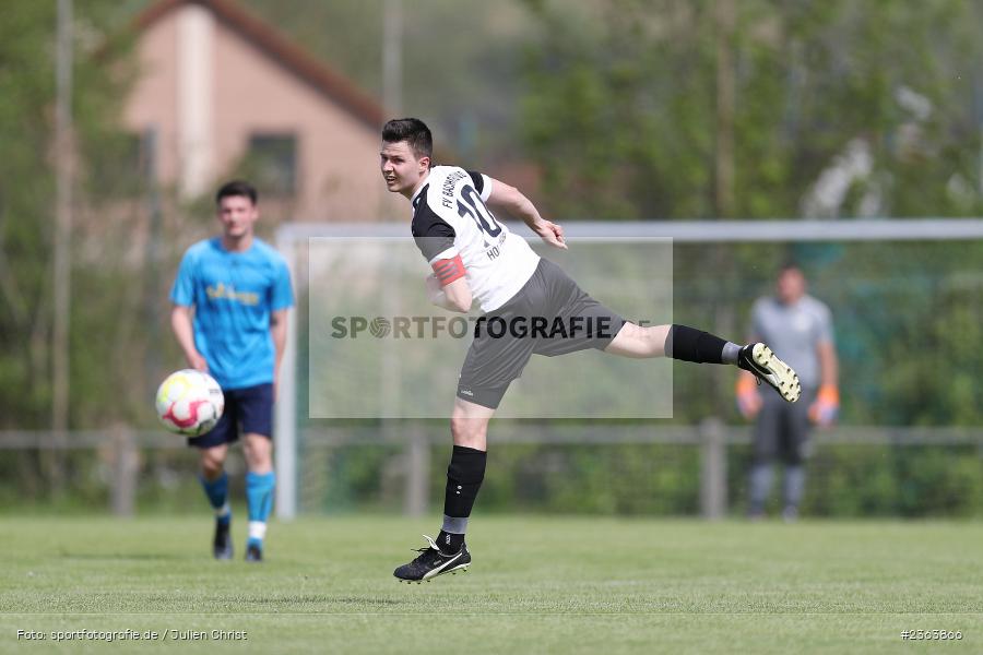 Fabian Holzinger, Sportgelände, Eussenheim, 07.05.2023, sport, action, Fussball, BFV, 23. Spieltag, Gruppe 6, A Klasse Würzburg, FV Bachgrund, SG Eussenheim-Gambach - Bild-ID: 2363866