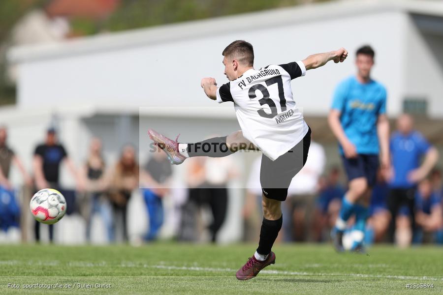 David Mathea, Sportgelände, Eussenheim, 07.05.2023, sport, action, Fussball, BFV, 23. Spieltag, Gruppe 6, A Klasse Würzburg, FV Bachgrund, SG Eussenheim-Gambach - Bild-ID: 2363894