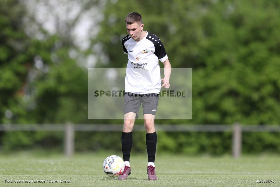David Mathea, Sportgelände, Eussenheim, 07.05.2023, sport, action, Fussball, BFV, 23. Spieltag, Gruppe 6, A Klasse Würzburg, FV Bachgrund, SG Eussenheim-Gambach - Bild-ID: 2363895