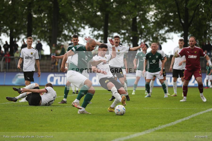 Adam Jabiri, Sachs-Stadion, Schweinfurt, 13.05.2023, sport, action, Fussball, BFV, 36. Spieltag, Regionalliga Bayern, DJK, FCS, DJK Vilzing, 1. FC Schweinfurt - Bild-ID: 2364418
