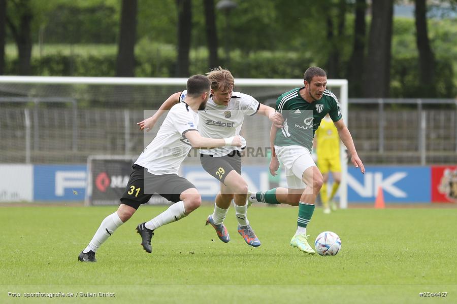 Dominic Noa Schmidt, Sachs-Stadion, Schweinfurt, 13.05.2023, sport, action, Fussball, BFV, 36. Spieltag, Regionalliga Bayern, DJK, FCS, DJK Vilzing, 1. FC Schweinfurt - Bild-ID: 2364427