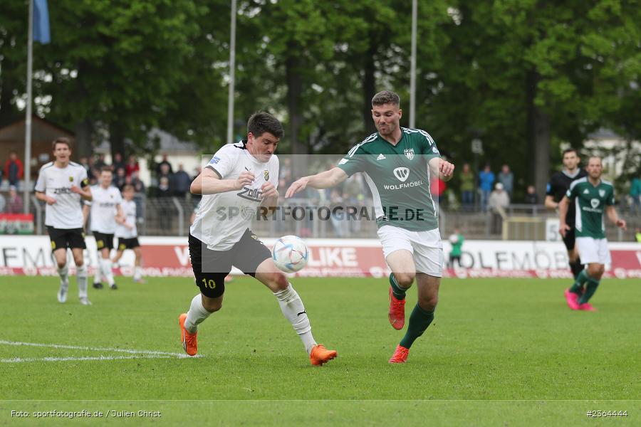Jacob Engel, Sachs-Stadion, Schweinfurt, 13.05.2023, sport, action, Fussball, BFV, 36. Spieltag, Regionalliga Bayern, DJK, FCS, DJK Vilzing, 1. FC Schweinfurt - Bild-ID: 2364444