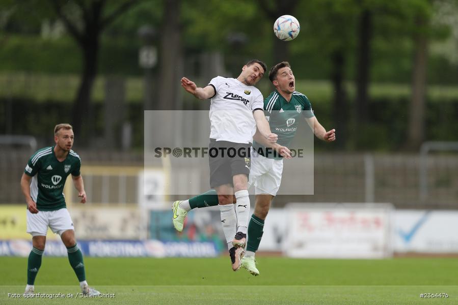 Tim Kraus, Sachs-Stadion, Schweinfurt, 13.05.2023, sport, action, Fussball, BFV, 36. Spieltag, Regionalliga Bayern, DJK, FCS, DJK Vilzing, 1. FC Schweinfurt - Bild-ID: 2364476