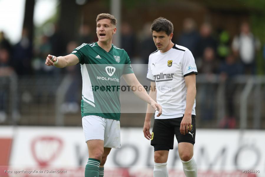 Lukas Aigner, Sachs-Stadion, Schweinfurt, 13.05.2023, sport, action, Fussball, BFV, 36. Spieltag, Regionalliga Bayern, DJK, FCS, DJK Vilzing, 1. FC Schweinfurt - Bild-ID: 2364490