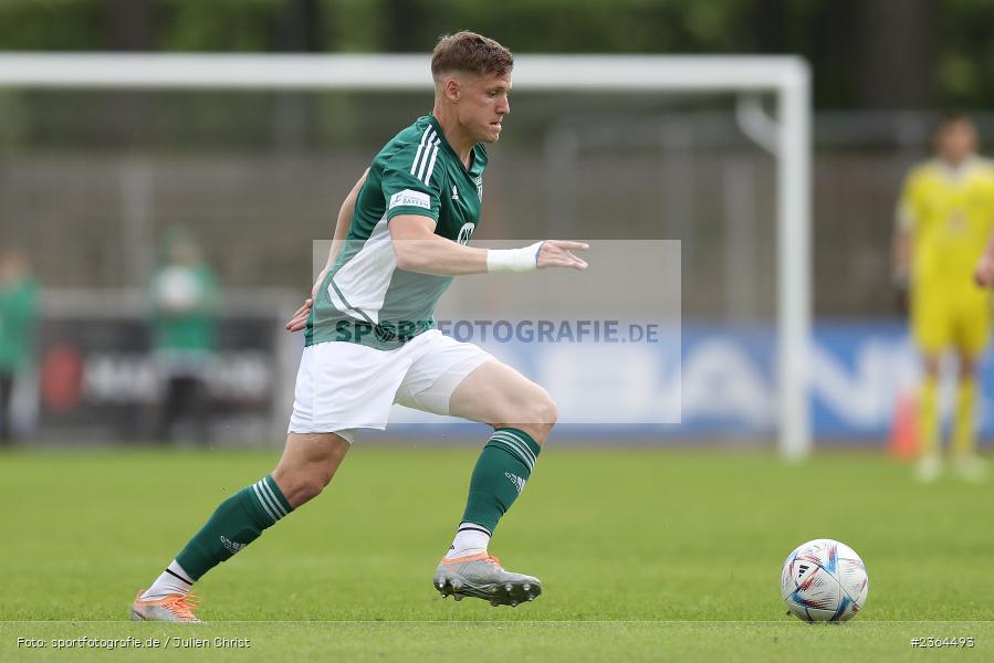 Lukas Aigner, Sachs-Stadion, Schweinfurt, 13.05.2023, sport, action, Fussball, BFV, 36. Spieltag, Regionalliga Bayern, DJK, FCS, DJK Vilzing, 1. FC Schweinfurt - Bild-ID: 2364493