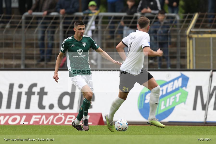 Ivan Mihaljevic, Sachs-Stadion, Schweinfurt, 13.05.2023, sport, action, Fussball, BFV, 36. Spieltag, Regionalliga Bayern, DJK, FCS, DJK Vilzing, 1. FC Schweinfurt - Bild-ID: 2364504 Ivan Mihaljevic, Sachs-Stadion, Schweinfurt, 13.05.2023, sport, action, Fussball, BFV, 36. Spieltag, Regionalliga Bayern, DJK, FCS, DJK Vilzing, 1. FC Schweinfurt - Bild-ID: 2364504