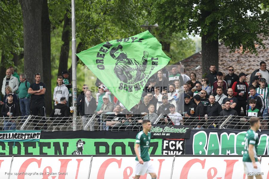 Sachs-Stadion, Schweinfurt, 13.05.2023, sport, action, Fussball, BFV, 36. Spieltag, Regionalliga Bayern, DJK, FCS, DJK Vilzing, 1. FC Schweinfurt - Bild-ID: 2364518