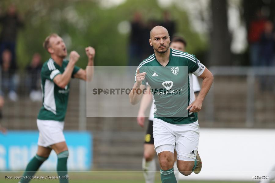 Adam Jabiri, Sachs-Stadion, Schweinfurt, 13.05.2023, sport, action, Fussball, BFV, 36. Spieltag, Regionalliga Bayern, DJK, FCS, DJK Vilzing, 1. FC Schweinfurt - Bild-ID: 2364564