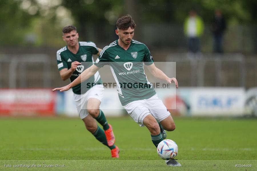 Pascal Moll, Sachs-Stadion, Schweinfurt, 13.05.2023, sport, action, Fussball, BFV, 36. Spieltag, Regionalliga Bayern, DJK, FCS, DJK Vilzing, 1. FC Schweinfurt - Bild-ID: 2364608
