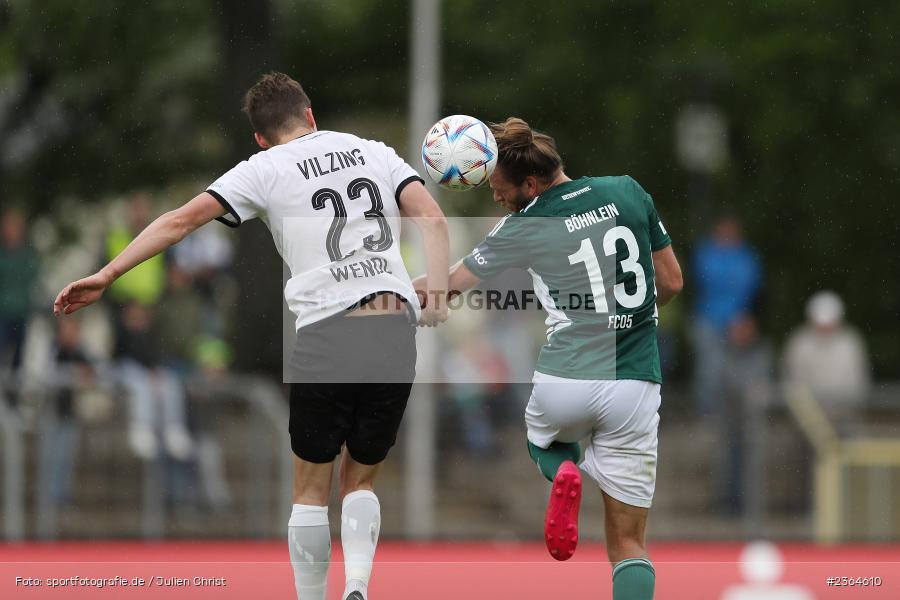 Kristian Böhnlein, Sachs-Stadion, Schweinfurt, 13.05.2023, sport, action, Fussball, BFV, 36. Spieltag, Regionalliga Bayern, DJK, FCS, DJK Vilzing, 1. FC Schweinfurt - Bild-ID: 2364610