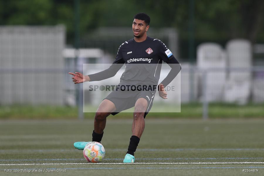 Geremi Perera, Sportgelände, Aschaffenburg, 14.05.2023, sport, action, Fussball, BFV, 28. Spieltag, U19 Bayernliga, FWK, SVA, FC Würzburger Kickers, SV Viktoria Aschaffenburg - Bild-ID: 2364819