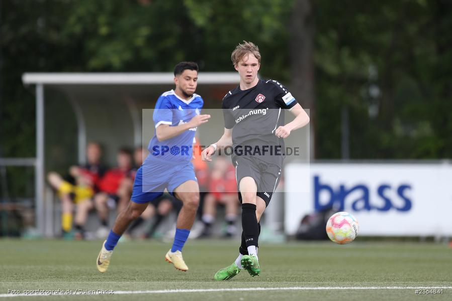 Luca Breunig, Sportgelände, Aschaffenburg, 14.05.2023, sport, action, Fussball, BFV, 28. Spieltag, U19 Bayernliga, FWK, SVA, FC Würzburger Kickers, SV Viktoria Aschaffenburg - Bild-ID: 2364841