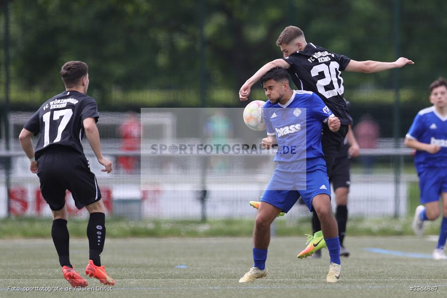 Rachid El Hassani, Sportgelände, Aschaffenburg, 14.05.2023, sport, action, Fussball, BFV, 28. Spieltag, U19 Bayernliga, FWK, SVA, FC Würzburger Kickers, SV Viktoria Aschaffenburg - Bild-ID: 2364887 Rachid El Hassani, Sportgelände, Aschaffenburg, 14.05.2023, sport, action, Fussball, BFV, 28. Spieltag, U19 Bayernliga, FWK, SVA, FC Würzburger Kickers, SV Viktoria Aschaffenburg - Bild-ID: 2364887