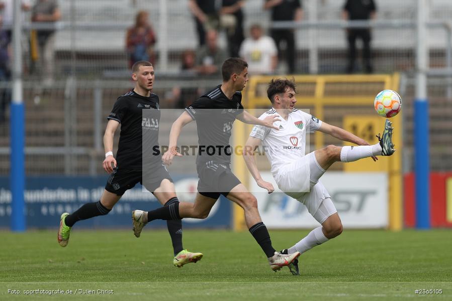 Pascal Moll, Stadion am Schönbusch, Aschaffenburg, 20.05.2023, sport, action, Fussball, BFV, 37. Spieltag, Regionalliga Bayern, FCS, SVA, 1. FC Schweinfurt 05, SV Viktoria Aschaffenburg - Bild-ID: 2365105