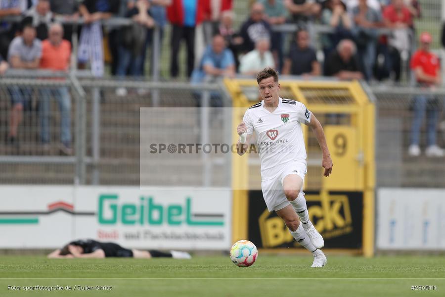 Lukas Aigner, Stadion am Schönbusch, Aschaffenburg, 20.05.2023, sport, action, Fussball, BFV, 37. Spieltag, Regionalliga Bayern, FCS, SVA, 1. FC Schweinfurt 05, SV Viktoria Aschaffenburg - Bild-ID: 2365111 Lukas Aigner, Stadion am Schönbusch, Aschaffenburg, 20.05.2023, sport, action, Fussball, BFV, 37. Spieltag, Regionalliga Bayern, FCS, SVA, 1. FC Schweinfurt 05, SV Viktoria Aschaffenburg - Bild-ID: 2365111