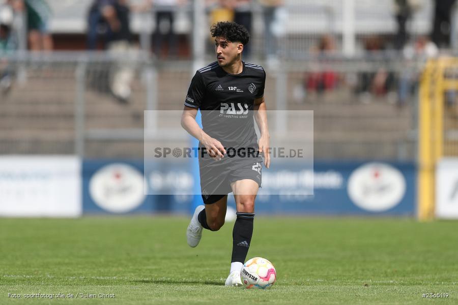 Hamza Boutakhrit, Stadion am Schönbusch, Aschaffenburg, 20.05.2023, sport, action, Fussball, BFV, 37. Spieltag, Regionalliga Bayern, FCS, SVA, 1. FC Schweinfurt 05, SV Viktoria Aschaffenburg - Bild-ID: 2365119 Hamza Boutakhrit, Stadion am Schönbusch, Aschaffenburg, 20.05.2023, sport, action, Fussball, BFV, 37. Spieltag, Regionalliga Bayern, FCS, SVA, 1. FC Schweinfurt 05, SV Viktoria Aschaffenburg - Bild-ID: 2365119