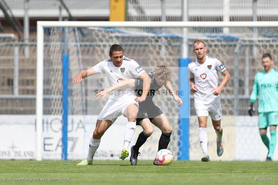 Dominic Noa Schmidt, Stadion am Schönbusch, Aschaffenburg, 20.05.2023, sport, action, Fussball, BFV, 37. Spieltag, Regionalliga Bayern, FCS, SVA, 1. FC Schweinfurt 05, SV Viktoria Aschaffenburg - Bild-ID: 2365204