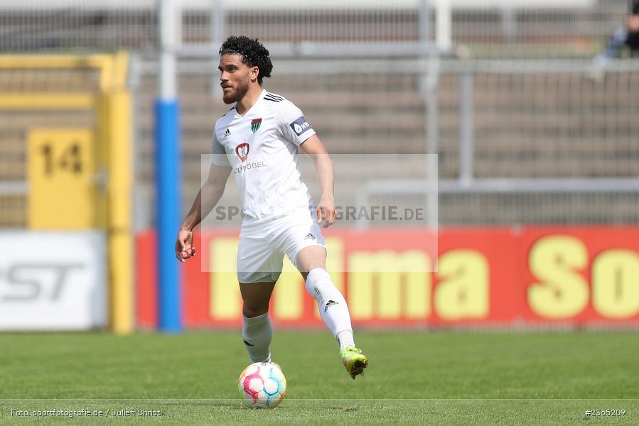 Malik Mc Lemore, Stadion am Schönbusch, Aschaffenburg, 20.05.2023, sport, action, Fussball, BFV, 37. Spieltag, Regionalliga Bayern, FCS, SVA, 1. FC Schweinfurt 05, SV Viktoria Aschaffenburg - Bild-ID: 2365209