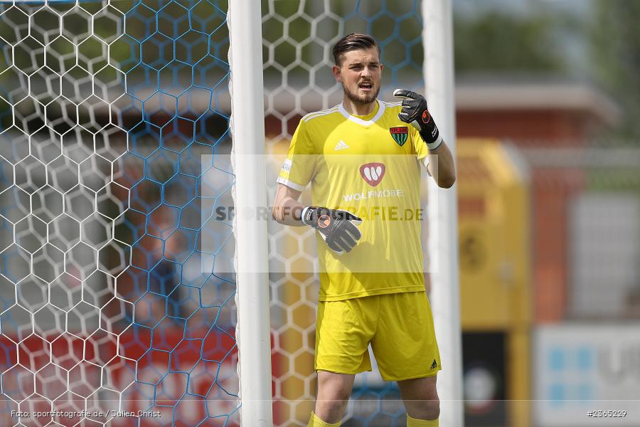 Bennet Schmidt, Stadion am Schönbusch, Aschaffenburg, 20.05.2023, sport, action, Fussball, BFV, 37. Spieltag, Regionalliga Bayern, FCS, SVA, 1. FC Schweinfurt 05, SV Viktoria Aschaffenburg - Bild-ID: 2365229