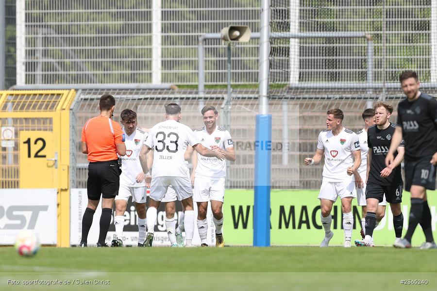 Team, Severo Sturm, Stadion am Schönbusch, Aschaffenburg, 20.05.2023, sport, action, Fussball, BFV, 37. Spieltag, Regionalliga Bayern, FCS, SVA, 1. FC Schweinfurt 05, SV Viktoria Aschaffenburg - Bild-ID: 2365240 Team, Severo Sturm, Stadion am Schönbusch, Aschaffenburg, 20.05.2023, sport, action, Fussball, BFV, 37. Spieltag, Regionalliga Bayern, FCS, SVA, 1. FC Schweinfurt 05, SV Viktoria Aschaffenburg - Bild-ID: 2365240