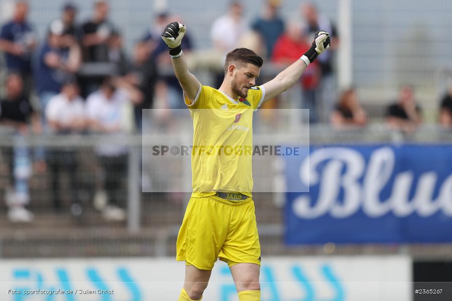 Bennet Schmidt, Stadion am Schönbusch, Aschaffenburg, 20.05.2023, sport, action, Fussball, BFV, 37. Spieltag, Regionalliga Bayern, FCS, SVA, 1. FC Schweinfurt 05, SV Viktoria Aschaffenburg - Bild-ID: 2365267
