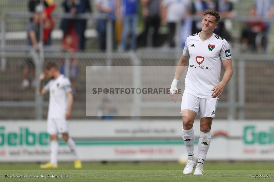 Lukas Aigner, Stadion am Schönbusch, Aschaffenburg, 20.05.2023, sport, action, Fussball, BFV, 37. Spieltag, Regionalliga Bayern, FCS, SVA, 1. FC Schweinfurt 05, SV Viktoria Aschaffenburg - Bild-ID: 2365269