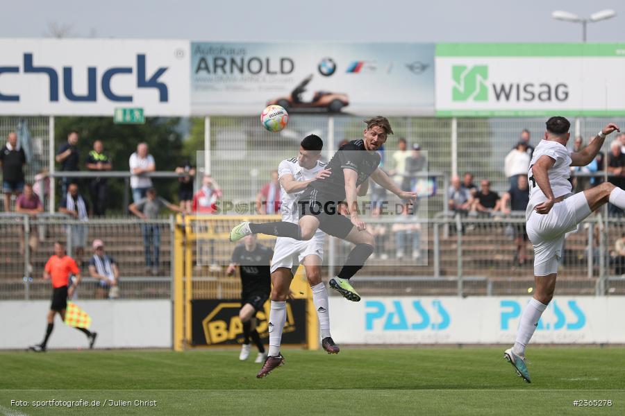 Nicolas Hebisch, Stadion am Schönbusch, Aschaffenburg, 20.05.2023, sport, action, Fussball, BFV, 37. Spieltag, Regionalliga Bayern, FCS, SVA, 1. FC Schweinfurt 05, SV Viktoria Aschaffenburg - Bild-ID: 2365278