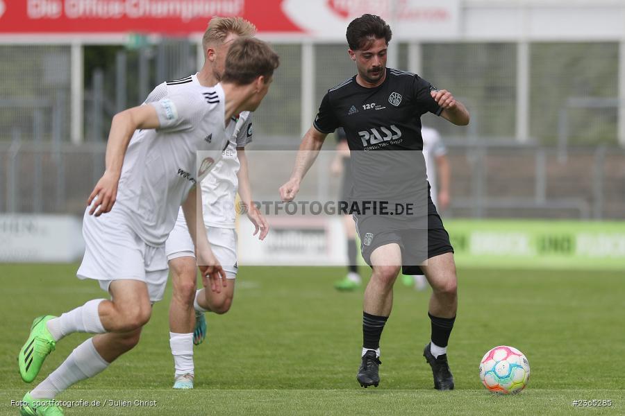 Clay Verkaj, Stadion am Schönbusch, Aschaffenburg, 20.05.2023, sport, action, Fussball, BFV, 37. Spieltag, Regionalliga Bayern, FCS, SVA, 1. FC Schweinfurt 05, SV Viktoria Aschaffenburg - Bild-ID: 2365285