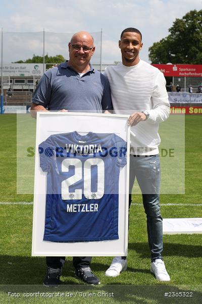 Felix Metzler, Stadion am Schönbusch, Aschaffenburg, 20.05.2023, sport, action, Fussball, BFV, 37. Spieltag, Regionalliga Bayern, FCS, SVA, 1. FC Schweinfurt 05, SV Viktoria Aschaffenburg - Bild-ID: 2365322