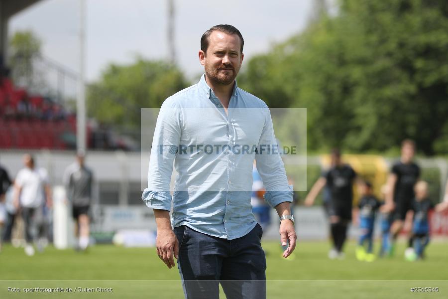 Benni Hotz, Stadion am Schönbusch, Aschaffenburg, 20.05.2023, sport, action, Fussball, BFV, 37. Spieltag, Regionalliga Bayern, FCS, SVA, 1. FC Schweinfurt 05, SV Viktoria Aschaffenburg - Bild-ID: 2365345
