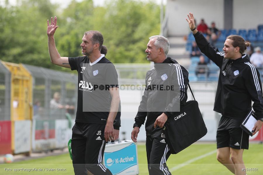Jochen Seitz, Stadion am Schönbusch, Aschaffenburg, 20.05.2023, sport, action, Fussball, BFV, 37. Spieltag, Regionalliga Bayern, FCS, SVA, 1. FC Schweinfurt 05, SV Viktoria Aschaffenburg - Bild-ID: 2365351