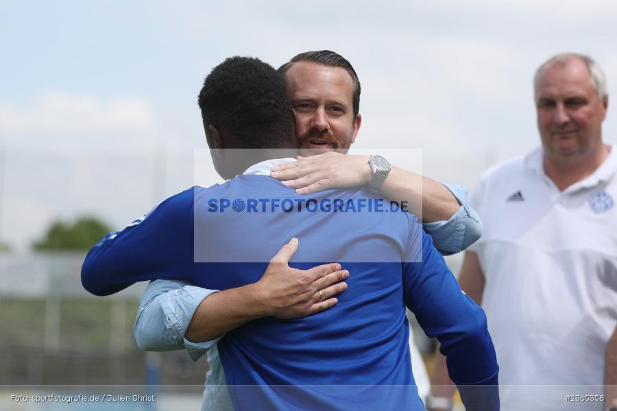 Benni Hotz, Stadion am Schönbusch, Aschaffenburg, 20.05.2023, sport, action, Fussball, BFV, 37. Spieltag, Regionalliga Bayern, FCS, SVA, 1. FC Schweinfurt 05, SV Viktoria Aschaffenburg - Bild-ID: 2365358