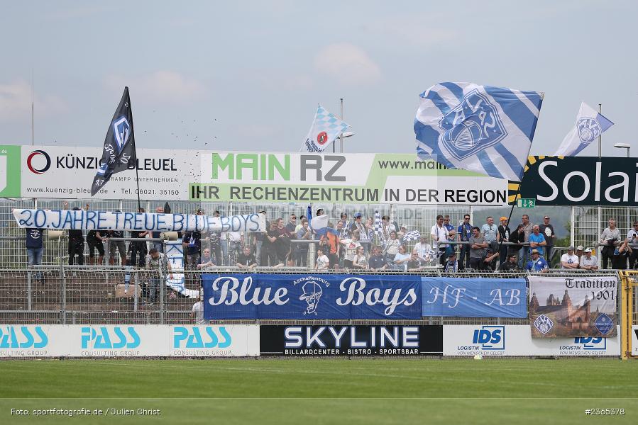Stadion am Schönbusch, Aschaffenburg, 20.05.2023, sport, action, Fussball, BFV, 37. Spieltag, Regionalliga Bayern, FCS, SVA, 1. FC Schweinfurt 05, SV Viktoria Aschaffenburg - Bild-ID: 2365378