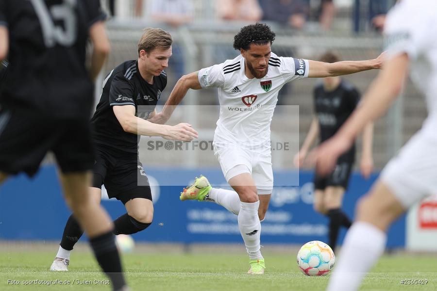 Malik Mc Lemore, Stadion am Schönbusch, Aschaffenburg, 20.05.2023, sport, action, Fussball, BFV, 37. Spieltag, Regionalliga Bayern, FCS, SVA, 1. FC Schweinfurt 05, SV Viktoria Aschaffenburg - Bild-ID: 2365429
