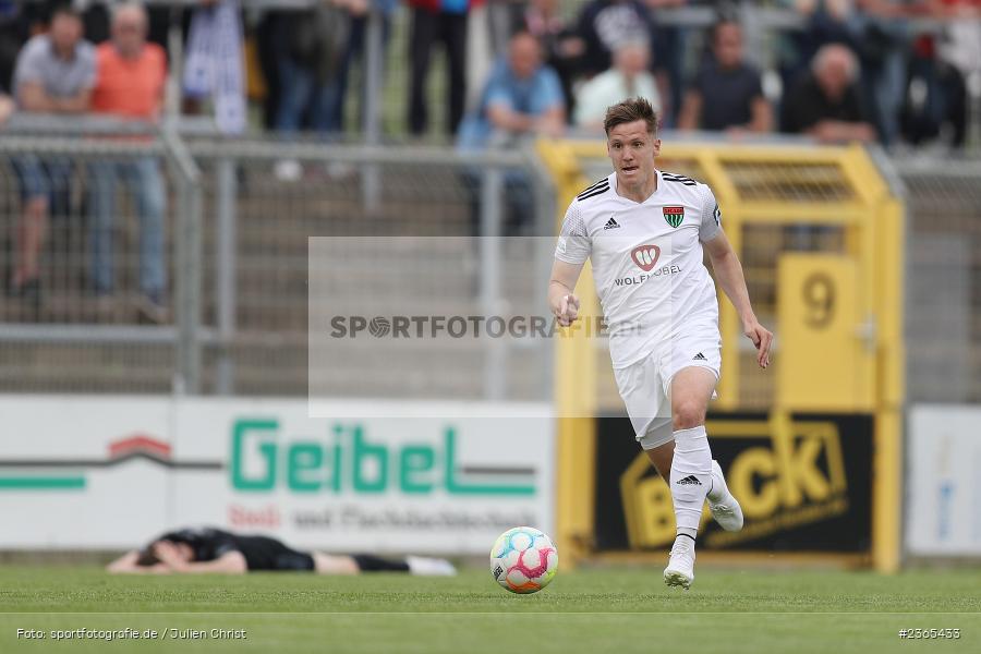 Lukas Aigner, Stadion am Schönbusch, Aschaffenburg, 20.05.2023, sport, action, Fussball, BFV, 37. Spieltag, Regionalliga Bayern, FCS, SVA, 1. FC Schweinfurt 05, SV Viktoria Aschaffenburg - Bild-ID: 2365433 Lukas Aigner, Stadion am Schönbusch, Aschaffenburg, 20.05.2023, sport, action, Fussball, BFV, 37. Spieltag, Regionalliga Bayern, FCS, SVA, 1. FC Schweinfurt 05, SV Viktoria Aschaffenburg - Bild-ID: 2365433